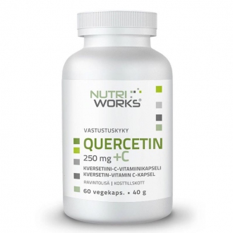 Kompletní sortiment - NutriWorks Quercetin + Vitamin C 250mg 60 kapslí