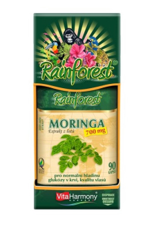 KOMPLETNÍ SORTIMENT - Vitaharmony Moringa extrakt 90 cps.