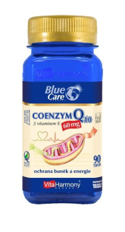 Kompletní sortiment - VitaHarmony Koenzym Q10 60 mg + vitamin E 90 tob.