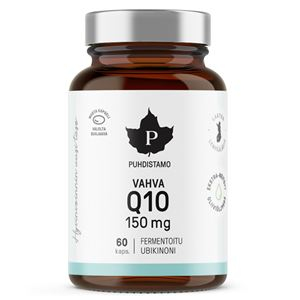 Vitamíny a minerály - Puhdistamo Strong Koenzym Q10 150mg 60 kapslí