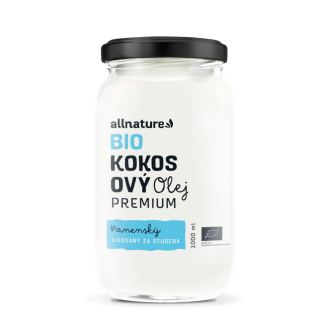 Kompletní sortiment - Allnature kokosový olej panenský BIO 1000ml