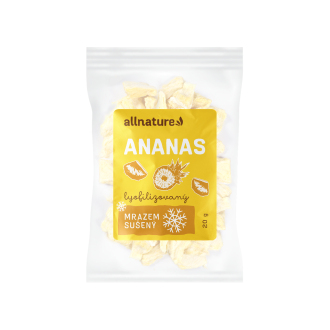 IMPORT Allnature - Allnature Ananas sušený mrazem kousky 20 g