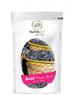 Přírodní doplňky stravy - Nutrisslim Acai Berry Powder 60g Bio