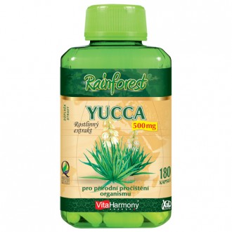 Problematika - Yucca 500 mg - 180 kapslí, XXL economy