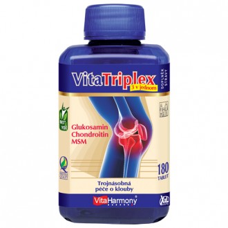 KOMPLETNÍ SORTIMENT - VitaTriplex® - 180 tbl., trojnásobná ochrana kloubů, XXL economy