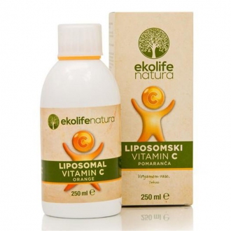 Kompletní sortiment - Ekolife natura Liposomal Vitamin C 500mg 250ml pomeranč (Lipozomální vitamín C)