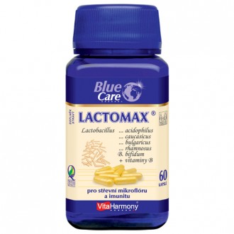 KOMPLETNÍ SORTIMENT - Lactomax® Double - laktobacily 4 mld.+ komplex vit. B - 60 cps.