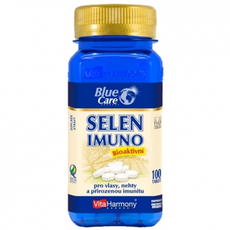 Přírodní doplňky stravy - VitaHarmony Selen Imuno 55 µg Bioaktivní 100 tbl.