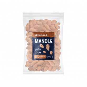 KOMPLETNÍ SORTIMENT - Allnature Mandle uzené 250 g