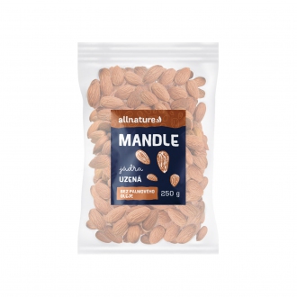 Kompletní sortiment - Allnature Mandle uzené 250 g