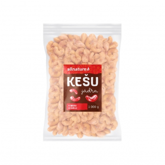 KOMPLETNÍ SORTIMENT - Allnature Kešu v medu a chilli 1000 g