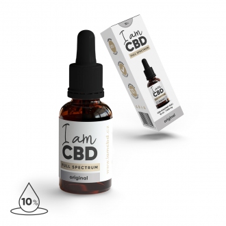 KOMPLETNÍ SORTIMENT - Iam CBD Full Spectrum CBD konopný olej 10% 10 ml original