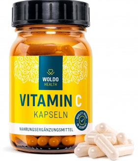 Kompletní sortiment - Woldohealth Vitamin C 120 kapslí