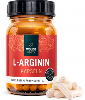 KOMPLETNÍ SORTIMENT - Woldohealth L-Arginin HCL 120 cps.