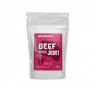 Kompletní sortiment - Allnature BEEF Natural Jerky 100 g