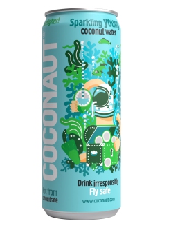 KOMPLETNÍ SORTIMENT - Coconaut Kokosová voda perlivá 320 ml