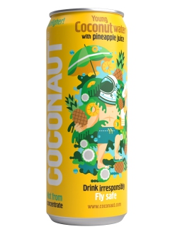 KOMPLETNÍ SORTIMENT - Coconaut Kokosová voda s ananasovou šťávou 320 ml