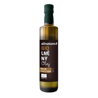 Kompletní sortiment - Allnature Lněný olej BIO 250 ml