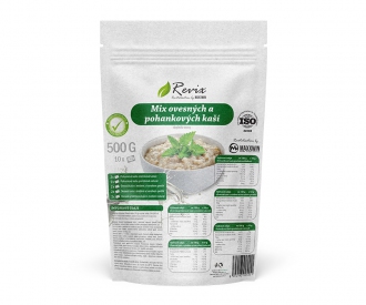KOMPLETNÍ SORTIMENT - Revix Mix ovesných a pohankových kaší 500g