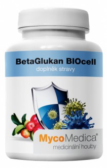 Přírodní doplňky stravy - MycoMedica beta glukan bio cell 90 cps.