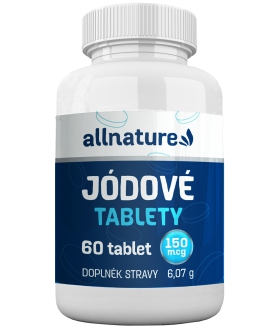 IMPORT Allnature - Allnature Jódové tablety 60 tbl.