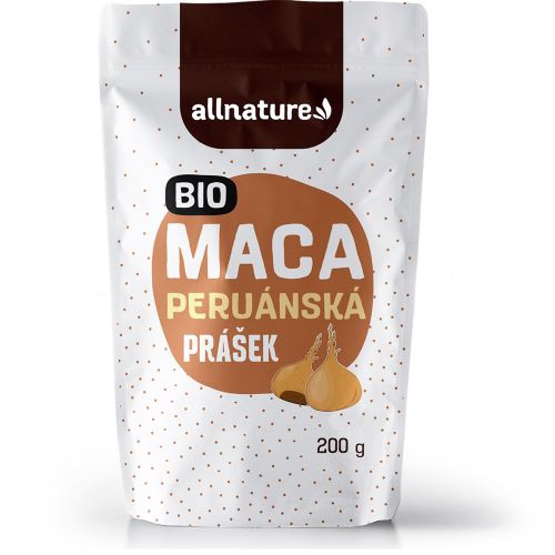 Allnature Maca prášek BIO RAW 200 g - Allnature