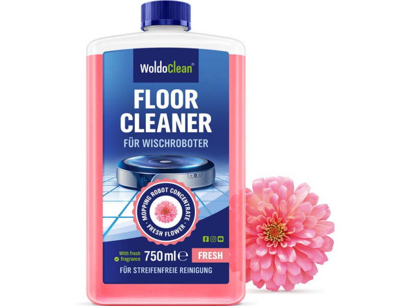 WoldoClean Čistič podlah pro roboty 750ml Flower