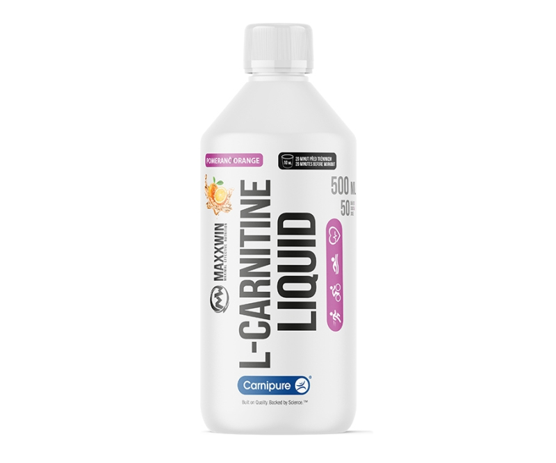 MaxxWin L-CARNITINE LIQUID pomeranč 500 ml