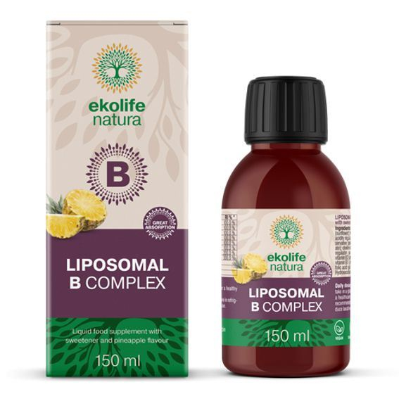 Ekolife natura Liposomal B Complex 150ml (Lipozomální B-complex)