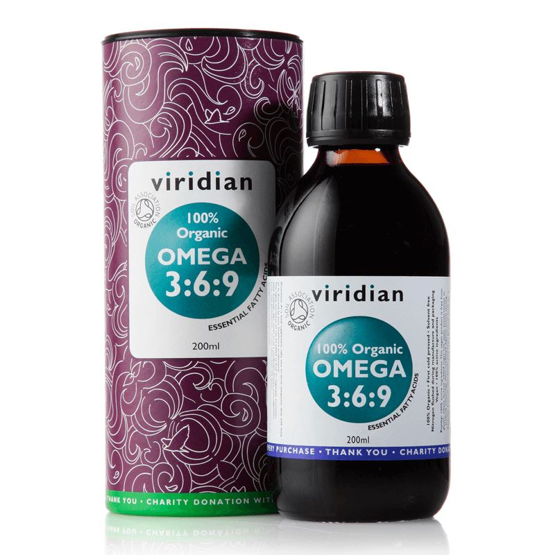 Viridian Omega 3:6:9 Oil 200ml Organic