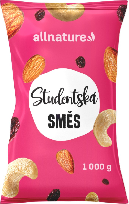 Allnature Studentská směs 1000 g - Allnature