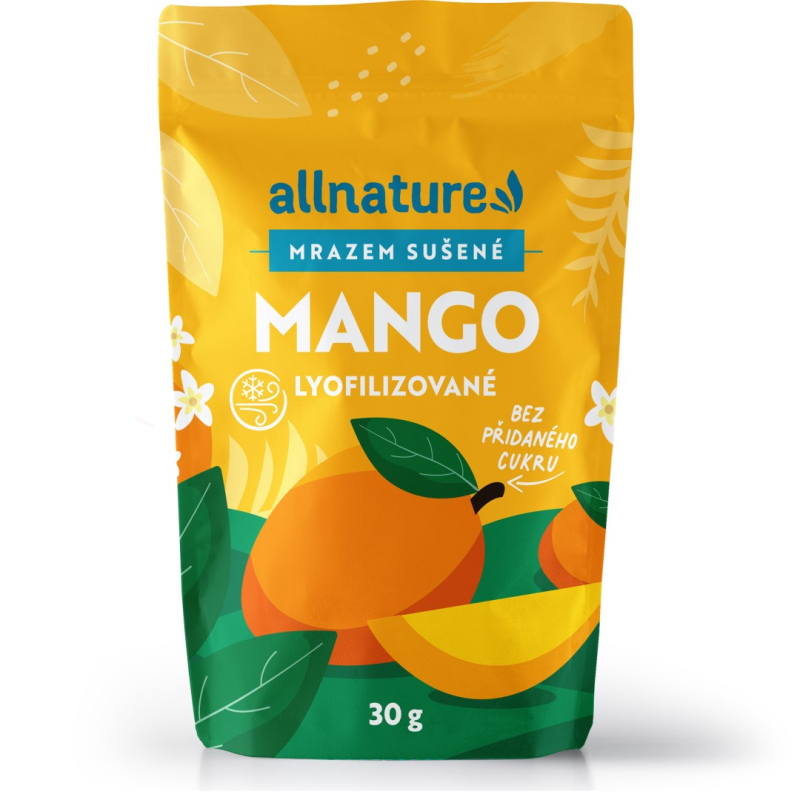 Levně Allnature Mango sušené mrazem 30 g