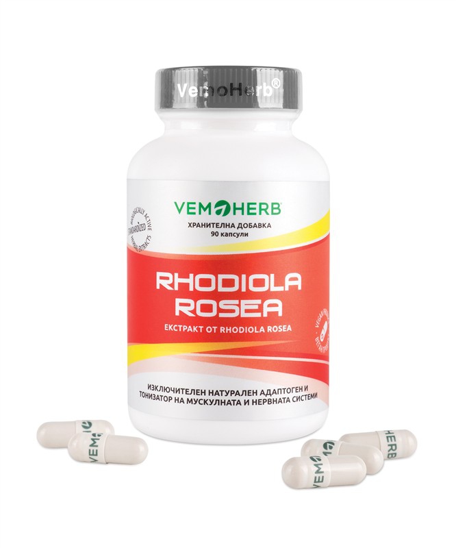 VemoHerb Rhodiola Rosea 90 kapslí