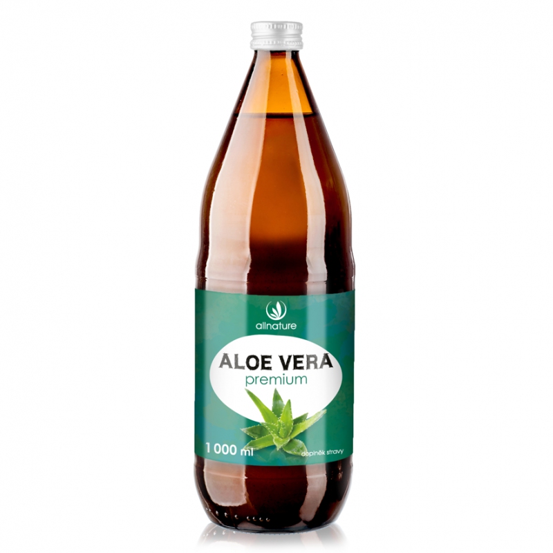 Allnature Aloe Vera Premium šťáva 1000 ml - Allnature