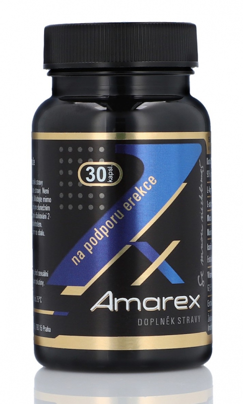 Amarex na podporu erekce 30 cps. + dárek Zinek Forte 25 mg - 30 tbl. zdarma
