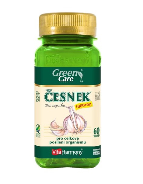 Česnek 1000 mg (60 tob.) - Vitaharmony