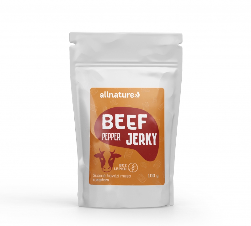 Allnature BEEF Pepper Jerky 100 g