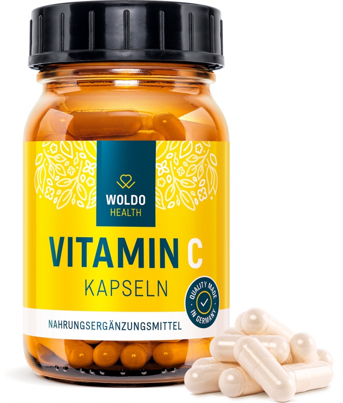 Woldohealth Vitamin C 120 kapslí