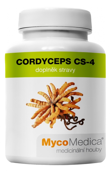 MycoMedica Cordyceps CS4 90 cps. + dárek Golden Nature Slunečnicové semínko 100g zdarma