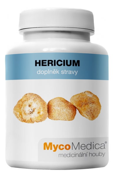 MycoMedica Hericium 90 cps. + dárek Golden Nature Slunečnicové semínko 100g zdarma
