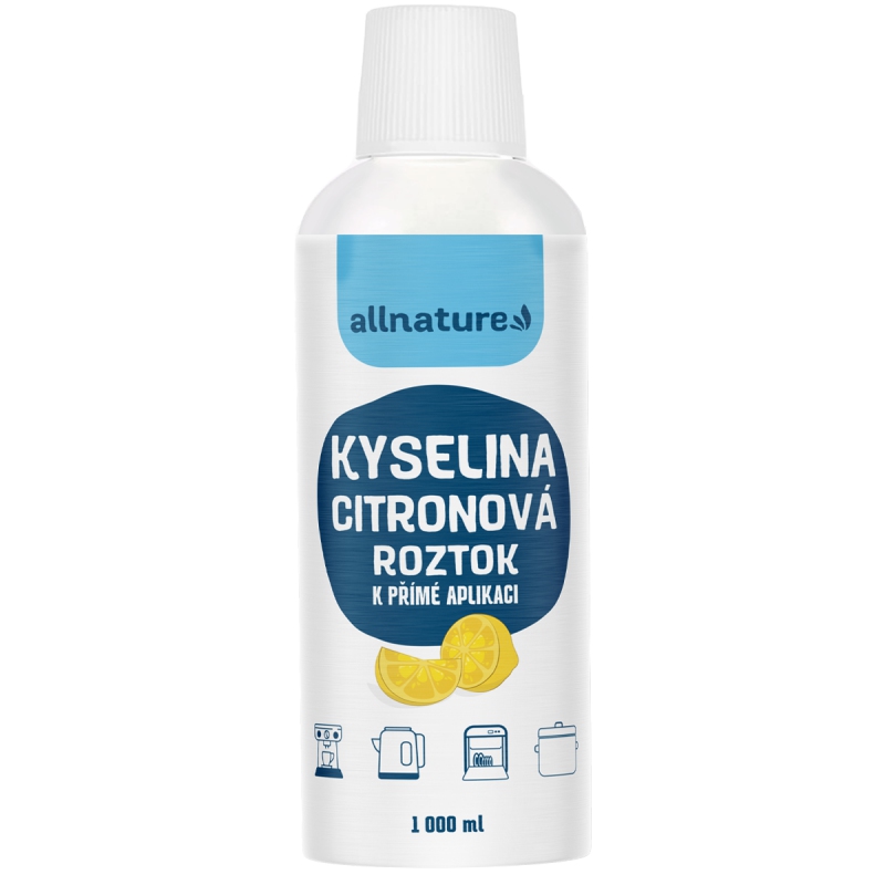 Levně Allnature Kyselina citronová roztok 1 000 ml