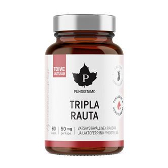 Puhdistamo Triple Železo 60 kapslí (Tripla Rauta)