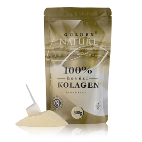 Golden Nature Hovězí kolagen Bioaktivní (Kolagenní peptidy) 300g
