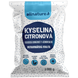 Allnature Kyselina citronová 1 000 g