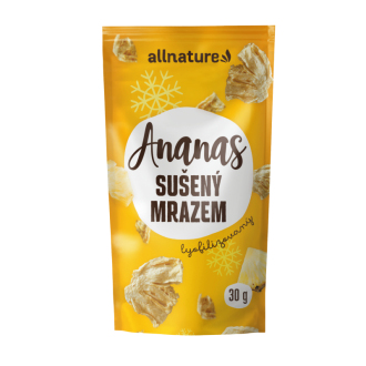 Allnature Ananas sušený mrazem kousky 30 g