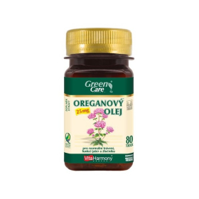 VitaHarmony Oreganový olej 25 mg 80 tob.