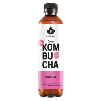 Puhdistamo Kombucha BIO 400ml (malina)