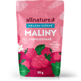 Allnature Malina sušená mrazem celá 30 g
