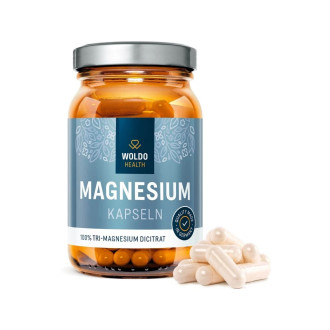 Woldohealth Hořčík Tri-Magnesium dicitrát 120 cps.
