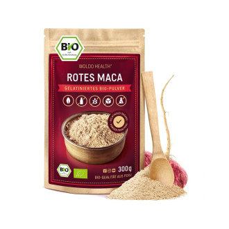 Woldohealth Maca červená BIO prášek 300g